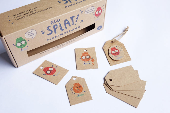 How to Turn Your EcoSplat Box into Gift Tags