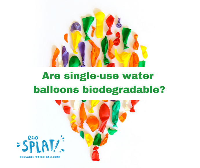 Are Single-Use Water Balloons Biodegradable?