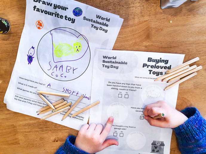 World Sustainable Toy Day Activity Sheets!